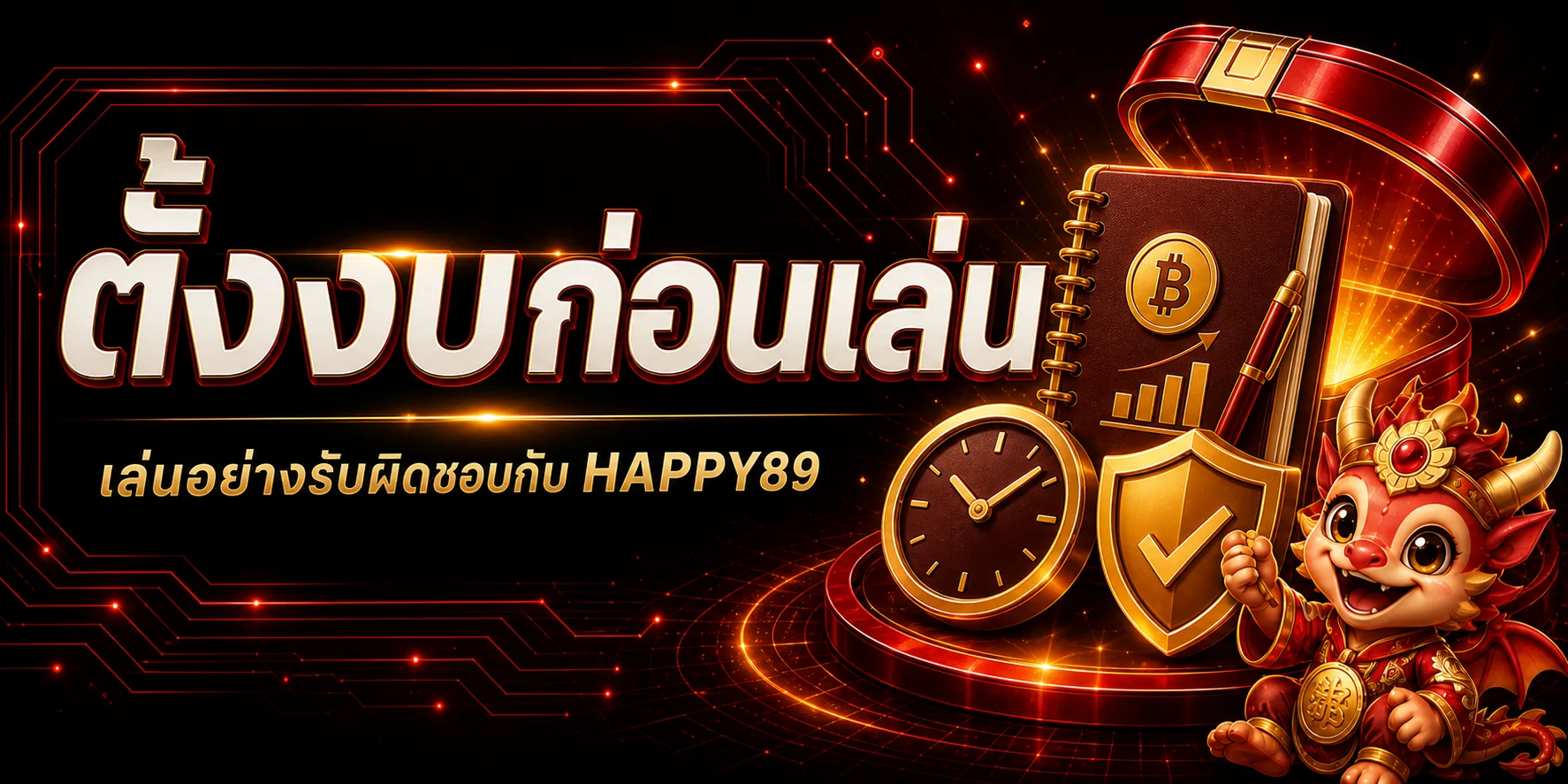 HAPPY89 วิธีตั้งงบเล่นเกมอย่างรับผิดชอบ